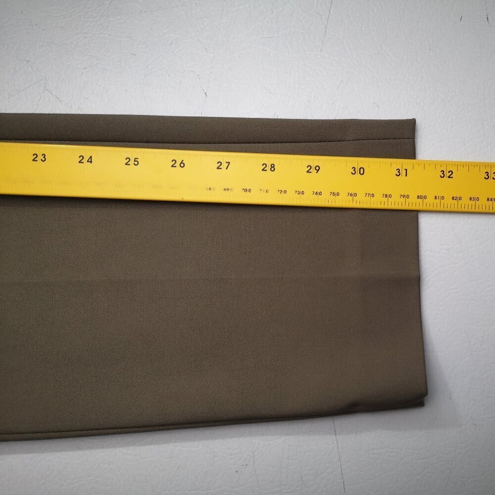 NWT RW&CO. Ladies Size 6 Taupe Slim Leg Zipper & 2 Clasp Closure Dress Pants - Picture 5 of 15